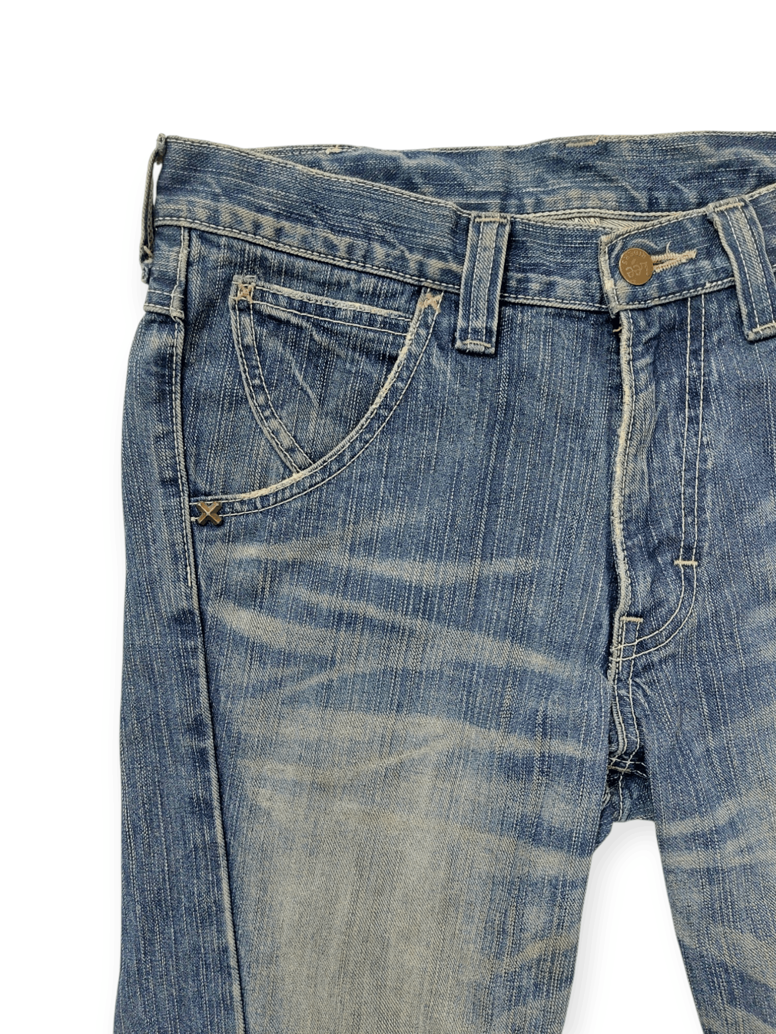 Lee 🔥 Vintage Lee Rider Bootcut Flare Denim Size US 31 - 9 Thumbnail