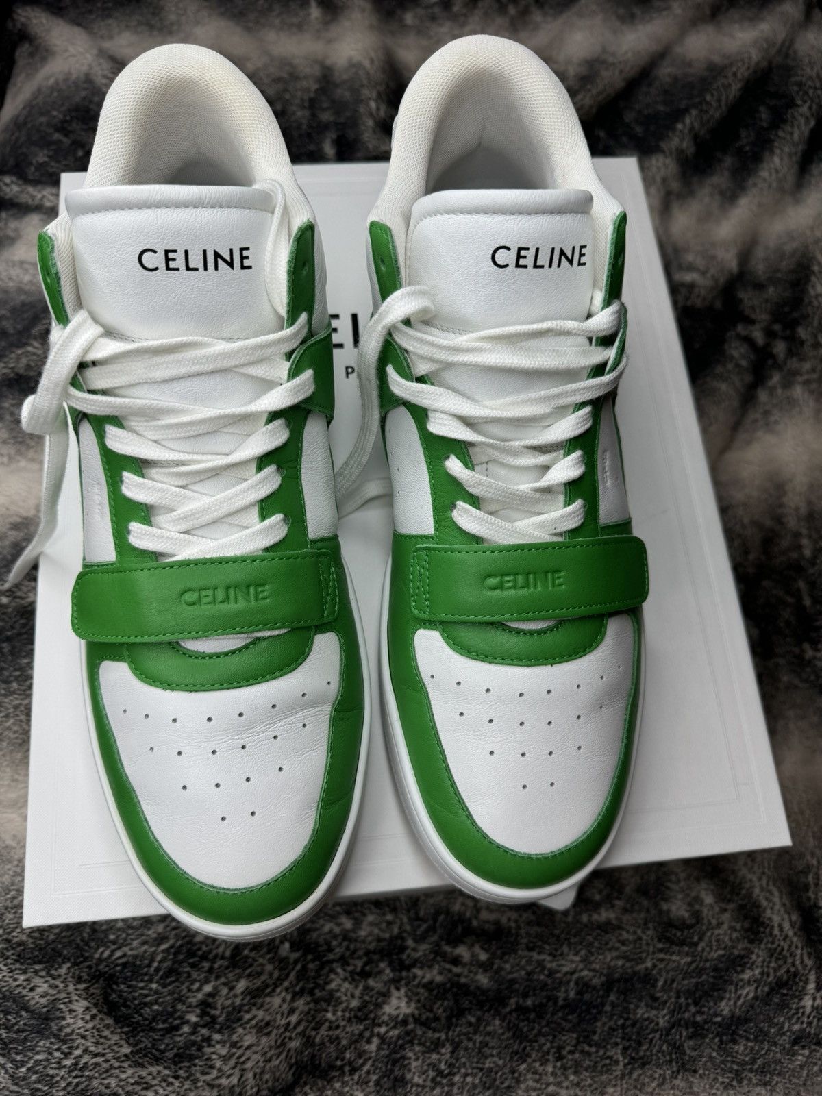 Celine Celine Paris Trainer Calfskin Size US 12 / EU 45 - 8 Thumbnail