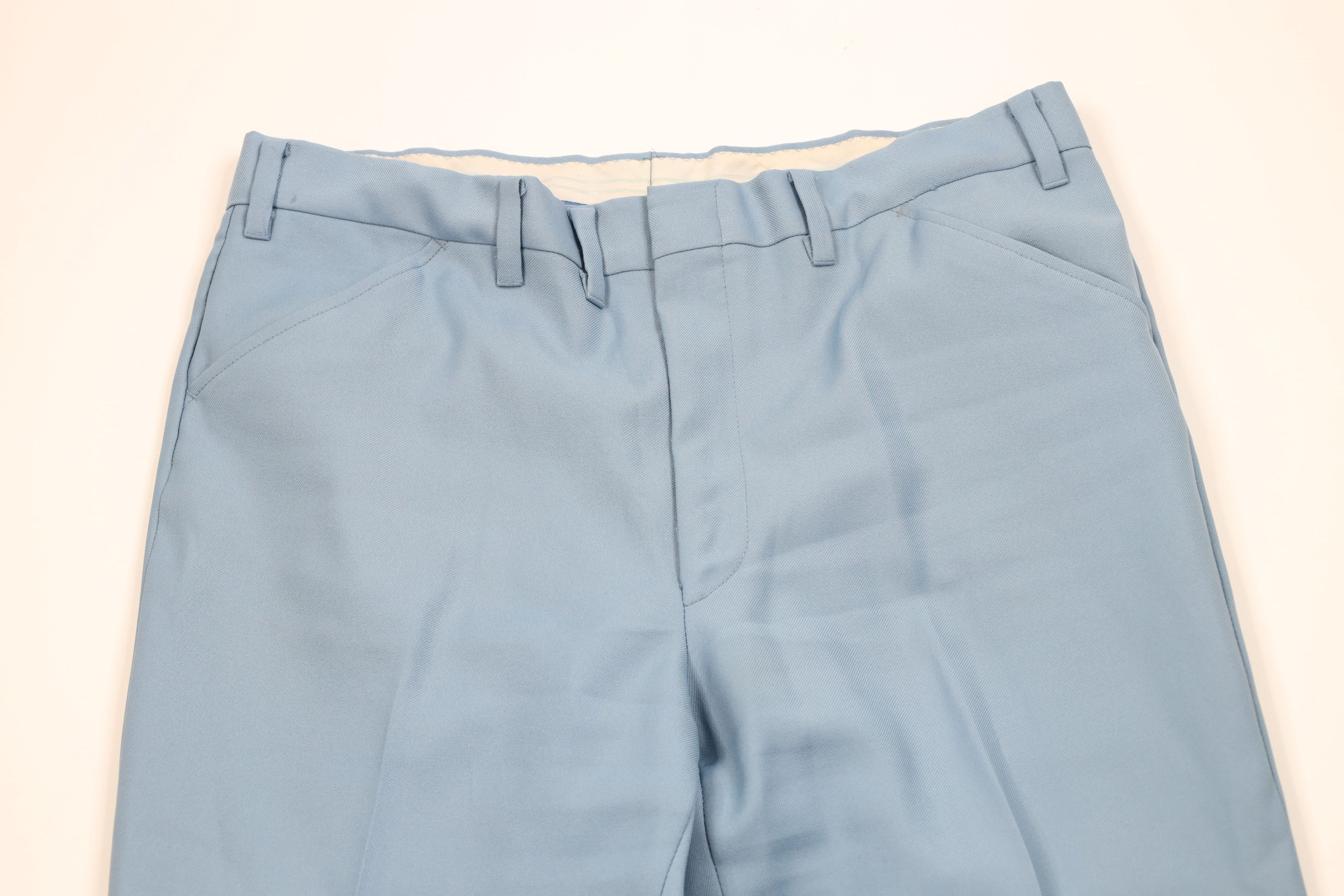 Vintage Vintage 70s Streetwear Chino Pants Carolina Blue USA Size US 36 / EU 52 - 2 Thumbnail
