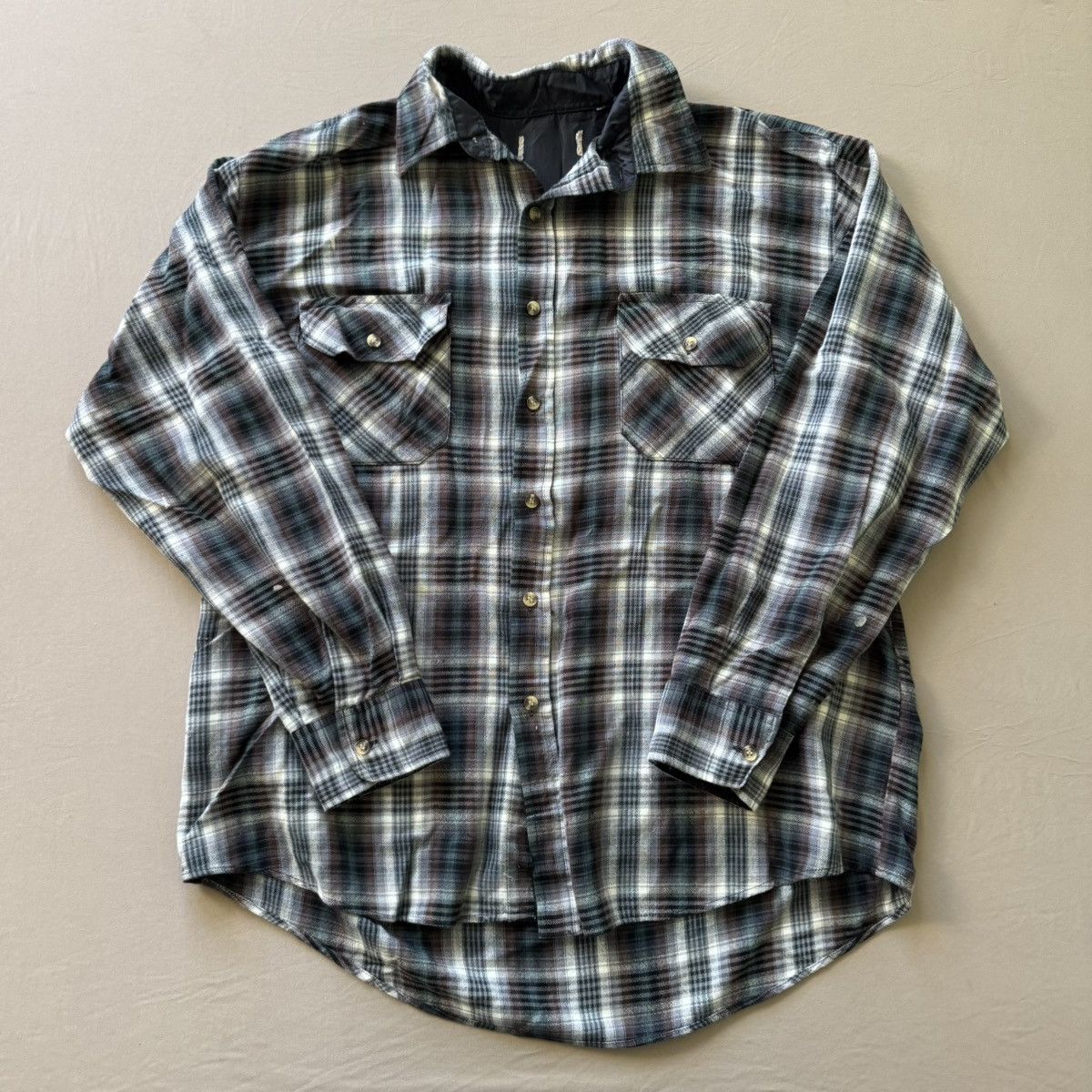 Other Plaid Flannel Button Up Shirt Size US XXL / EU 58 / 5 - 1 Thumbnail