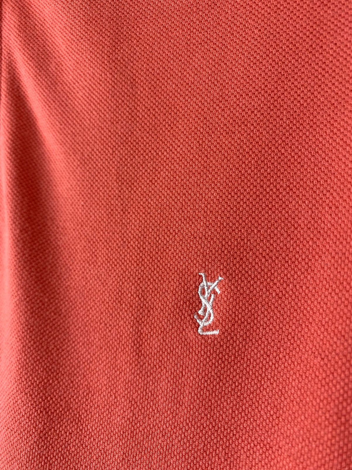 Yves Saint Laurent Rare! Vintage YSL Yves Saint Laurent Faded T Shirt Pink Y2K Size US L / EU 52-54 / 3 - 3 Thumbnail