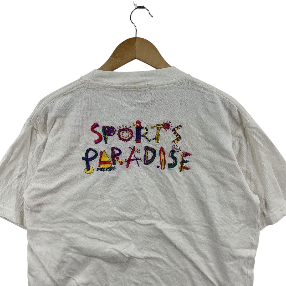 Paradise Vintage PARADISE ROOTS Sporting Goods Paradise Tee Shirt Top Size L / US 10 / IT 46 - 7 Thumbnail