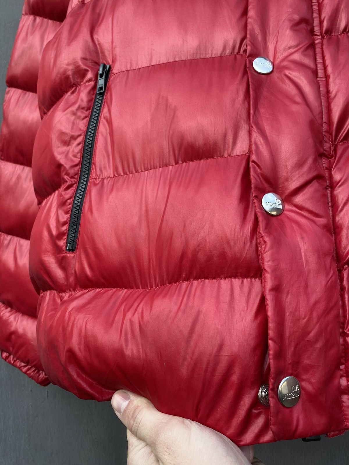 Moschino Love Moschino puffer red jacket size 40 Size S / US 4 / IT 40 - 6 Thumbnail