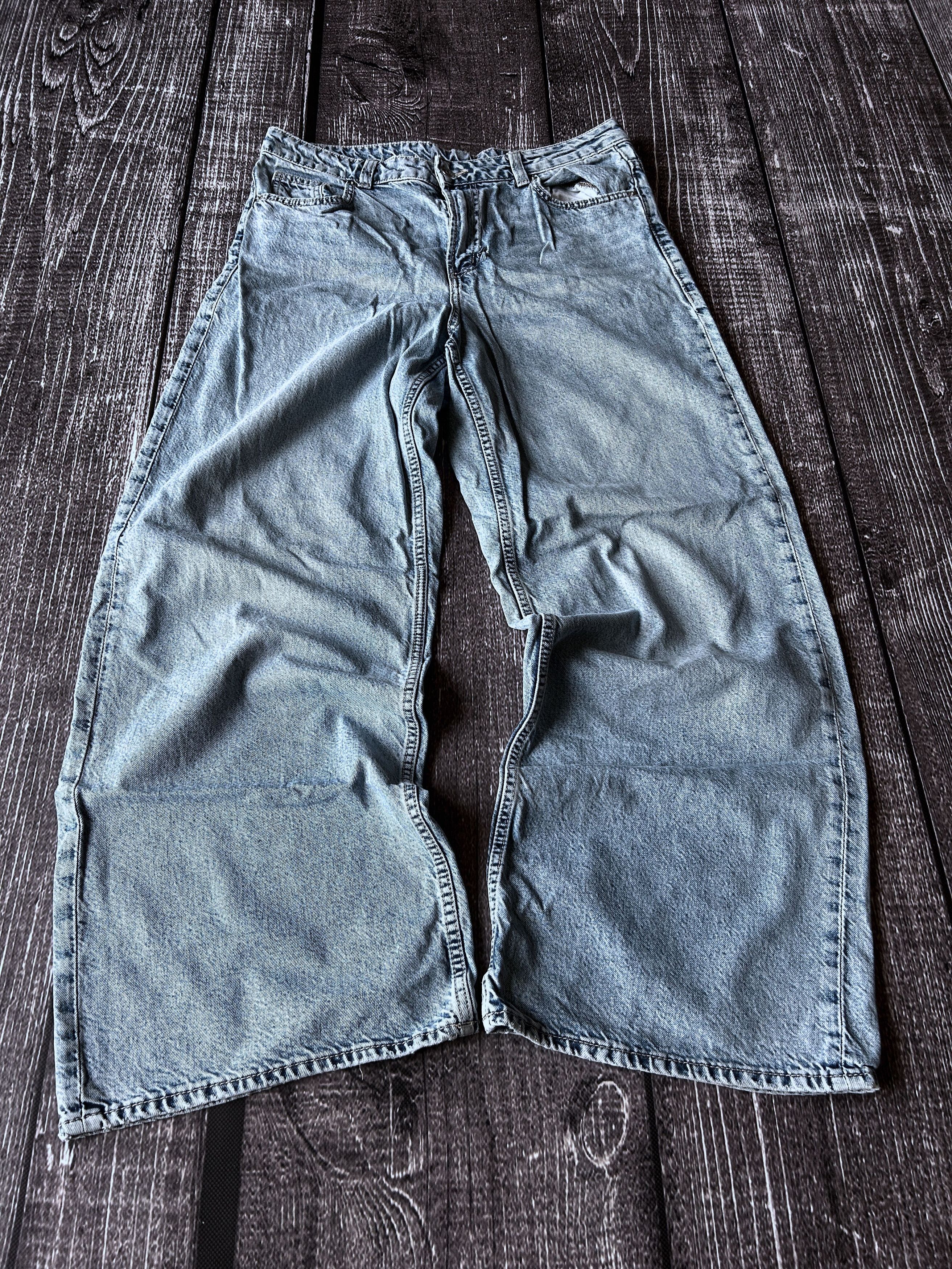 Vintage VTG Rick Owens Junya Watanabe Style Flared Washed Jeans Size US 32 / EU 48 - 1 Thumbnail