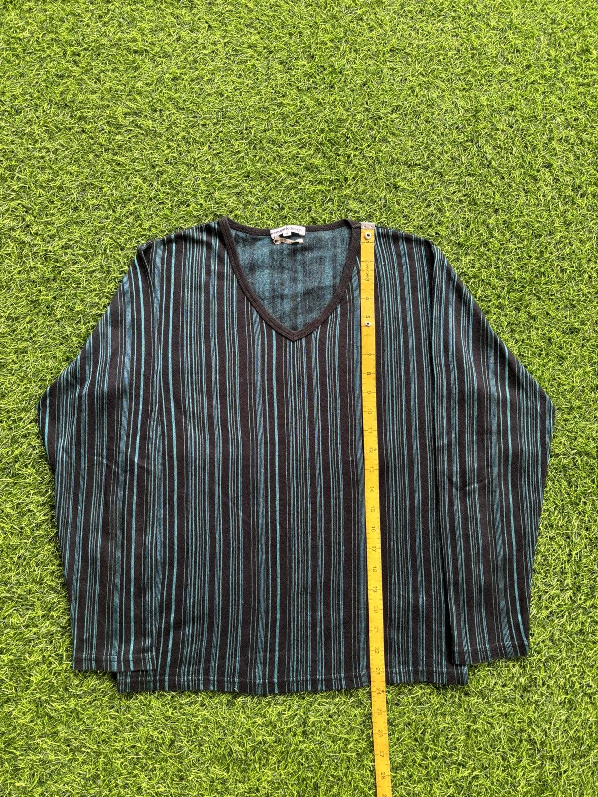semanticdesign Y2k Semantic Design Stripe Ifsixwasnine Style Longsleeve Size US M / EU 48-50 / 2 - 9 Thumbnail