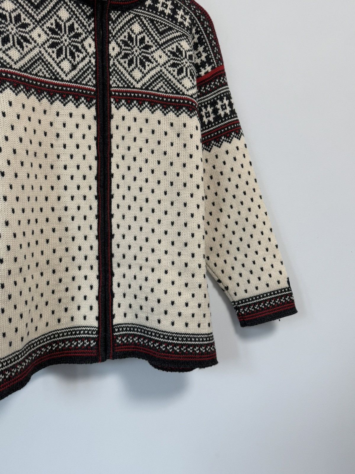 Dale Of Norway × Vintage Vintage Dale Of Norway Knit Zip Scandinavian Sweater Size US L / EU 52-54 / 3 - 4 Thumbnail