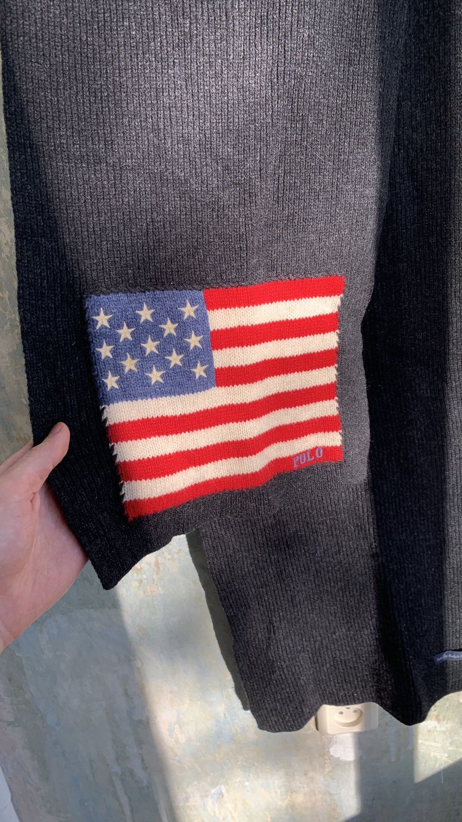 Vintage 🇺🇸 Polo Ralph Lauren USA Scarf Y2K VTG Hype Size ONE SIZE - 12 Thumbnail