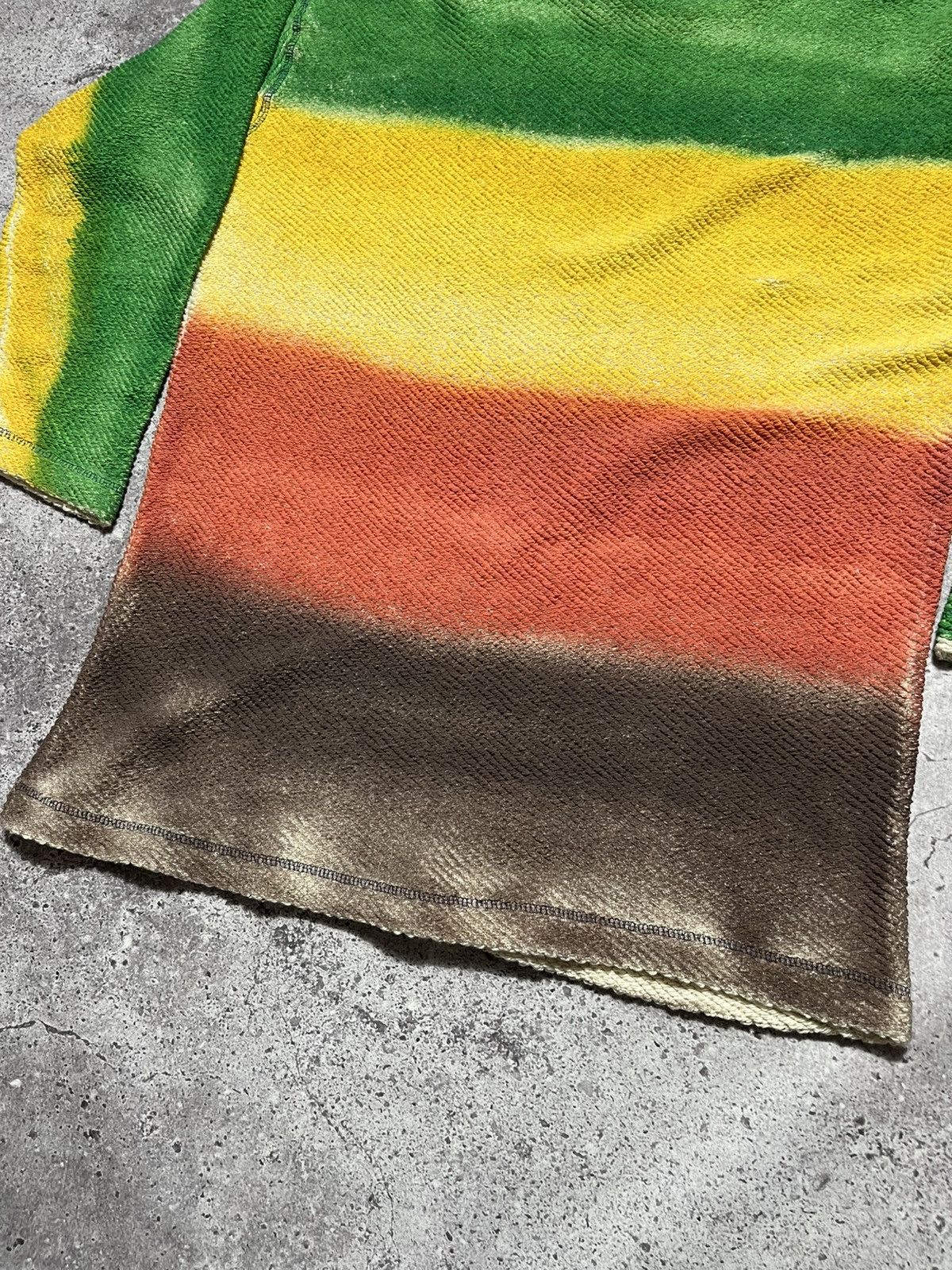Japanese Brand Vintage Rasta Reggae Jamaica Y2k sweater Size L / US 10 / IT 46 - 10 Thumbnail