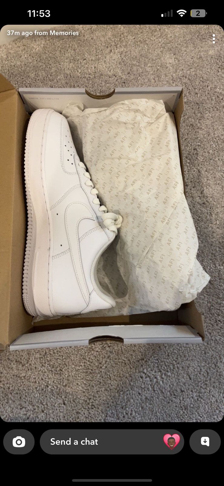 Nike Nike air force 1 Size US 10.5 / EU 43-44 - 3 Thumbnail