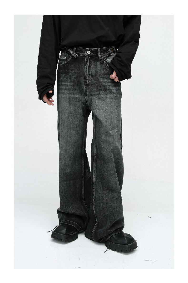 Japanese Brand × Jean American high street straight loose washed jeans Size US 32 / EU 48 - 5 Thumbnail