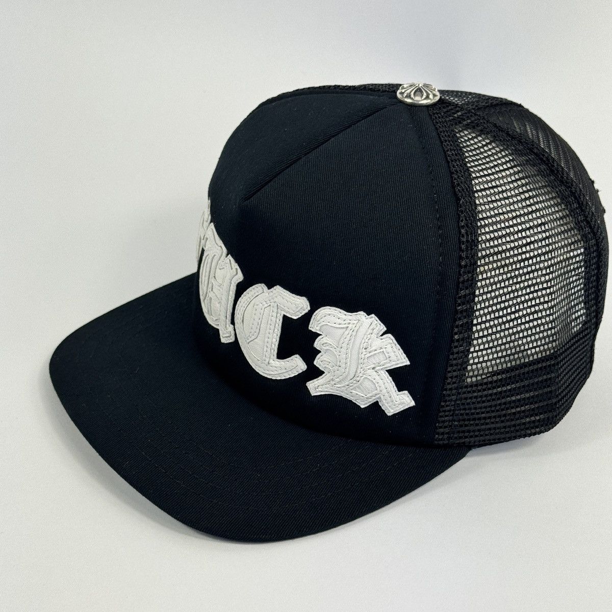 Chrome Hearts WHITE F*CK LEATHER PATCH CAP RARE Size ONE SIZE - 3 Thumbnail