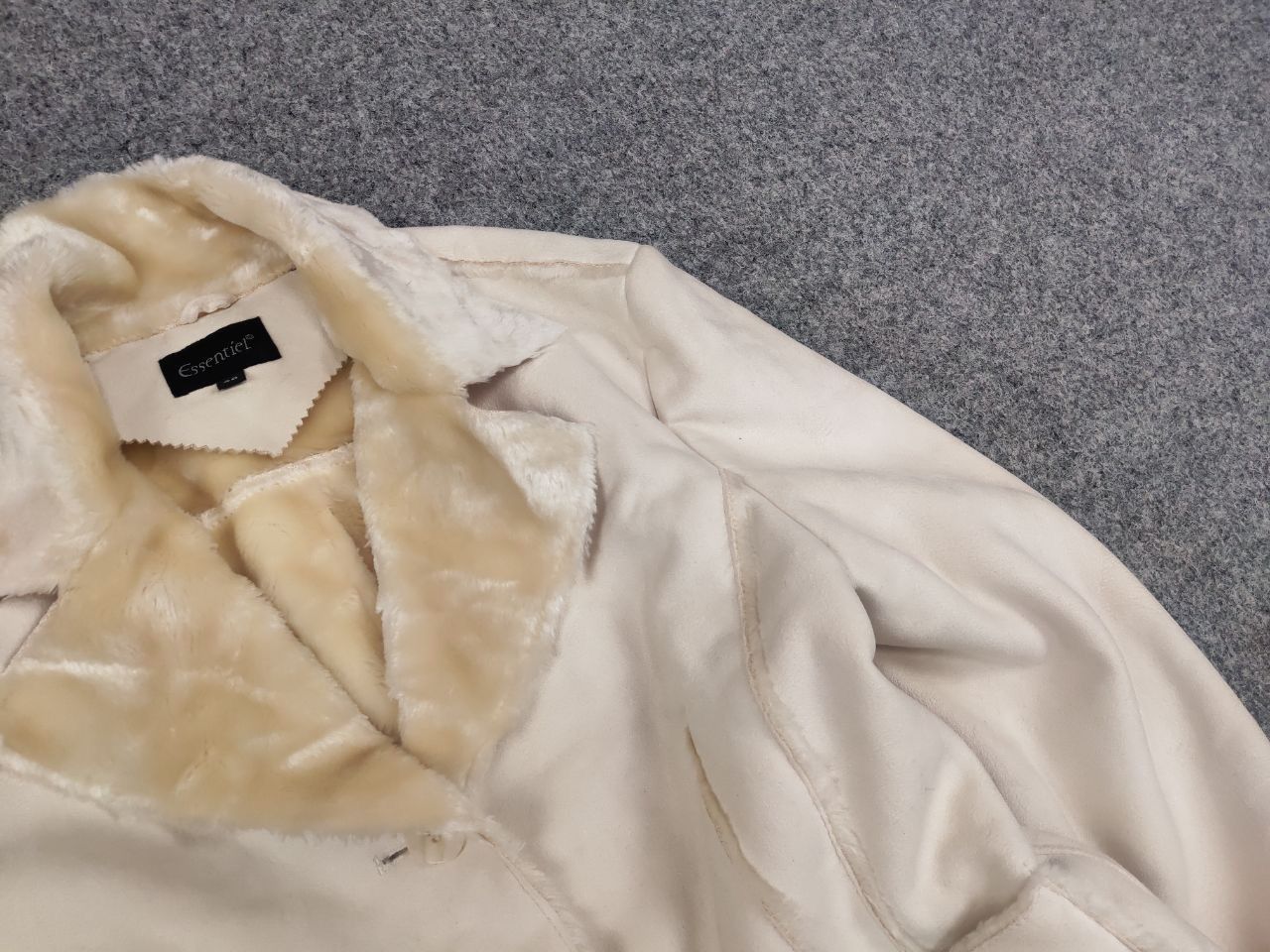 If Six Was Nine VTG Avant Garde If Six Was Nine Style Fur Beige Jacket Size S / US 4 / IT 40 - 7 Thumbnail