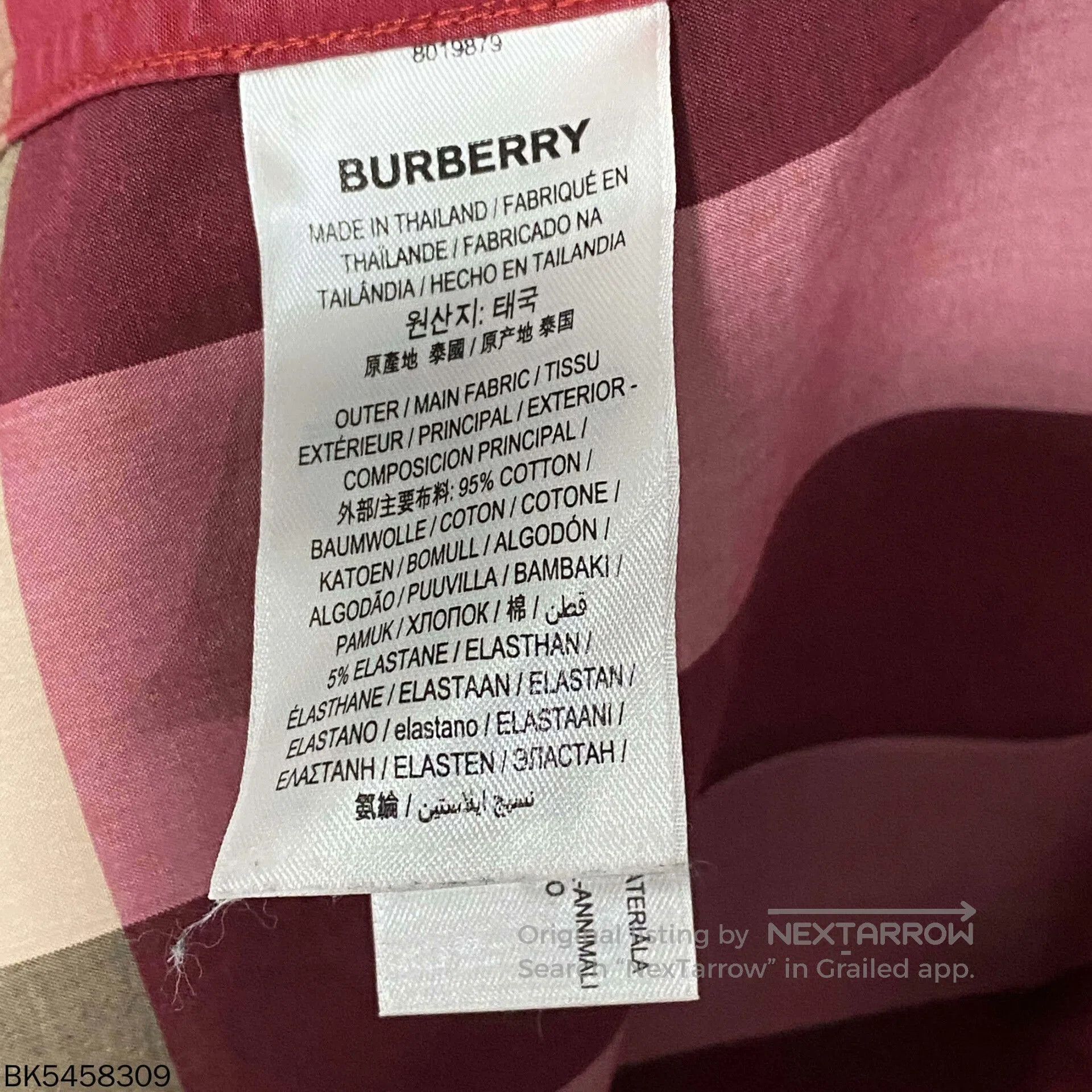 Burberry Burberry Classic Plaid Shirt. Size XS / US 0-2 / IT 36-38 - 5 Thumbnail