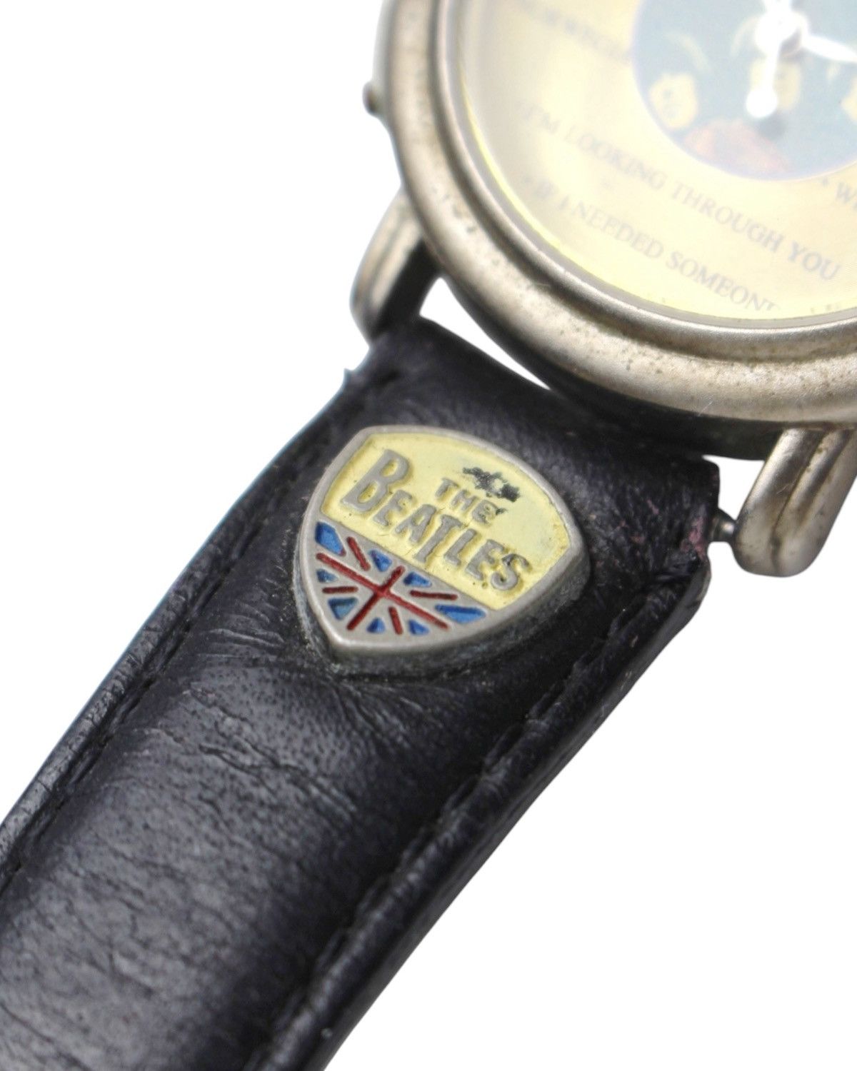 Vintage 1993 THE BEATLES “RUBBER SOUL” QUARTZ WATCH Size ONE SIZE - 6 Thumbnail