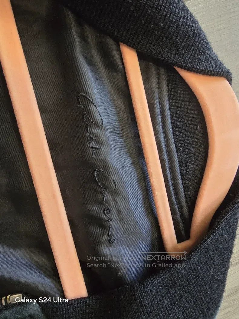 Rick Owens RICK OWENS Water-washed suede Bomber jacket Size US XS / EU 42 / 0 - 6 Thumbnail