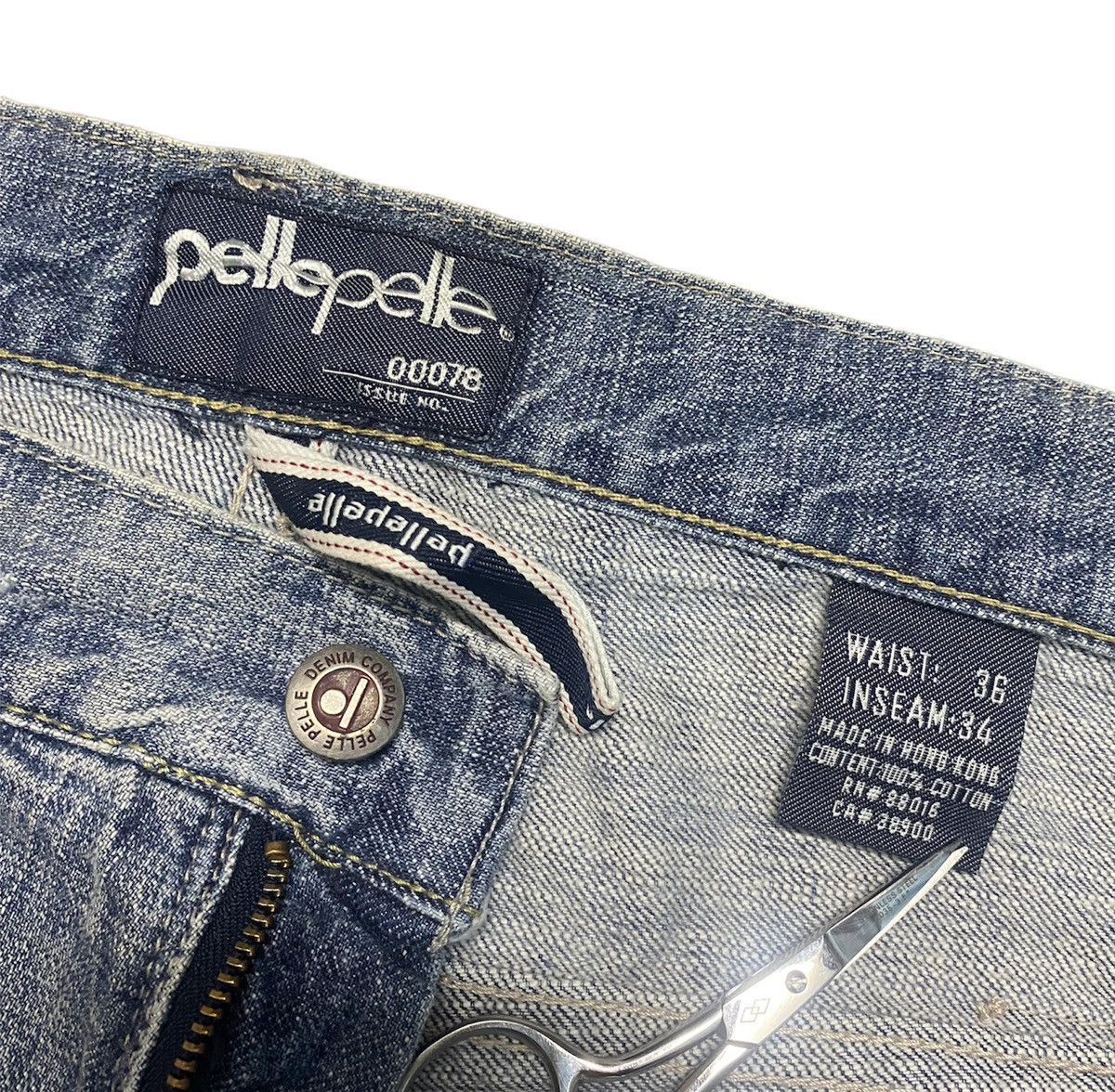 Pelle Pelle Baggy Jeans Vintage Pelle Pelle Denim Skateboard Size US 36 / EU 52 - 7 Thumbnail