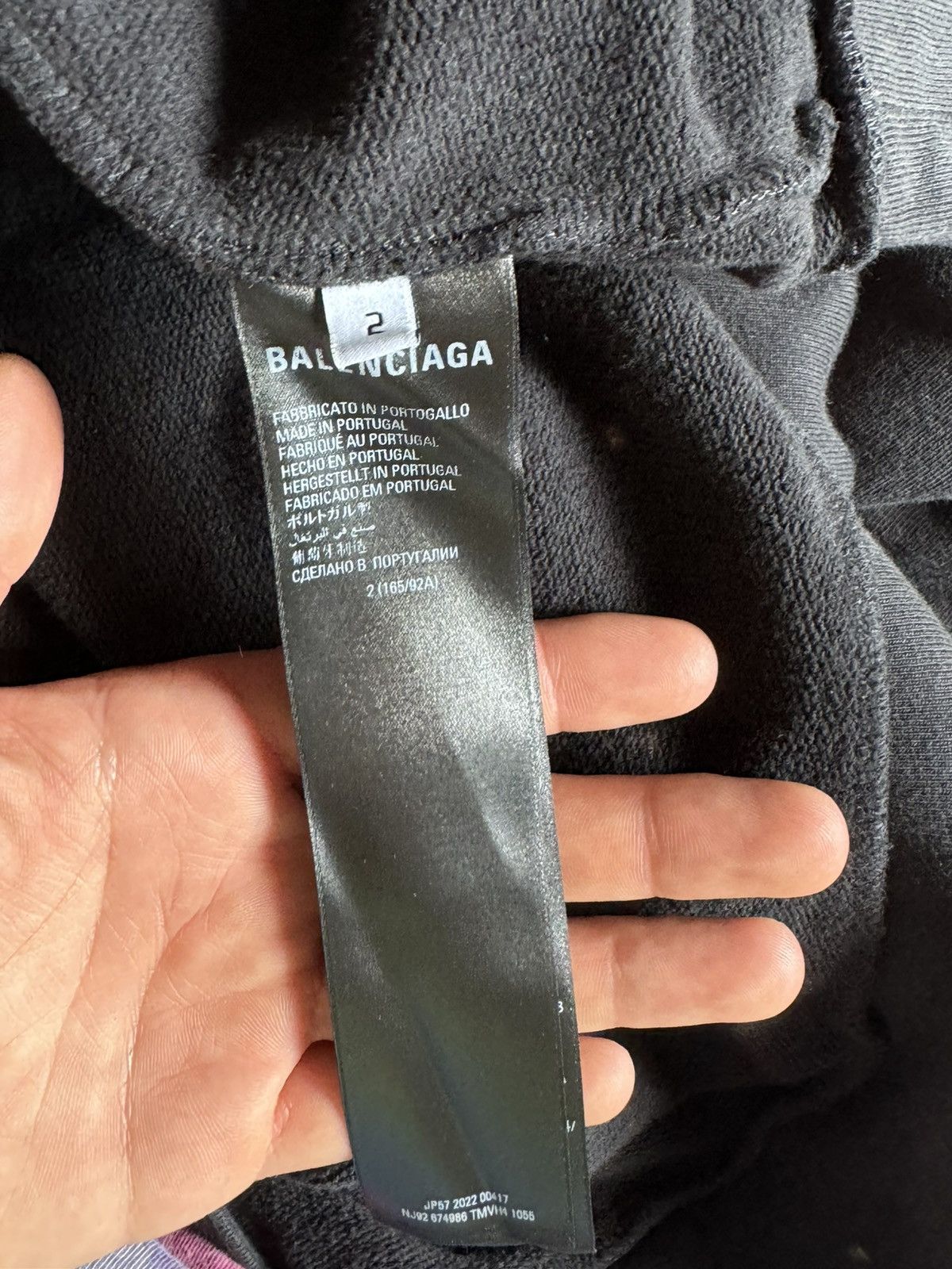 Balenciaga Balenciaga 90/10New Hoodie with tags Oversized Size US L / EU 52-54 / 3 - 9 Thumbnail