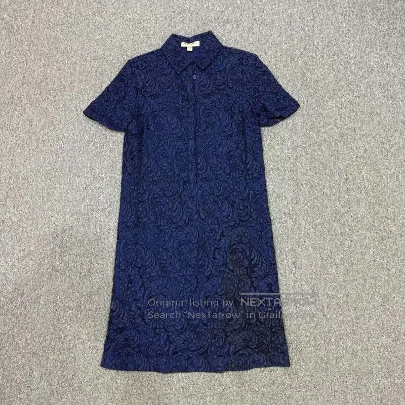 Burberry Burberry Blue Polyester Women's Dress. Size XS / US 0-2 / IT 36-38 - 1 Thumbnail