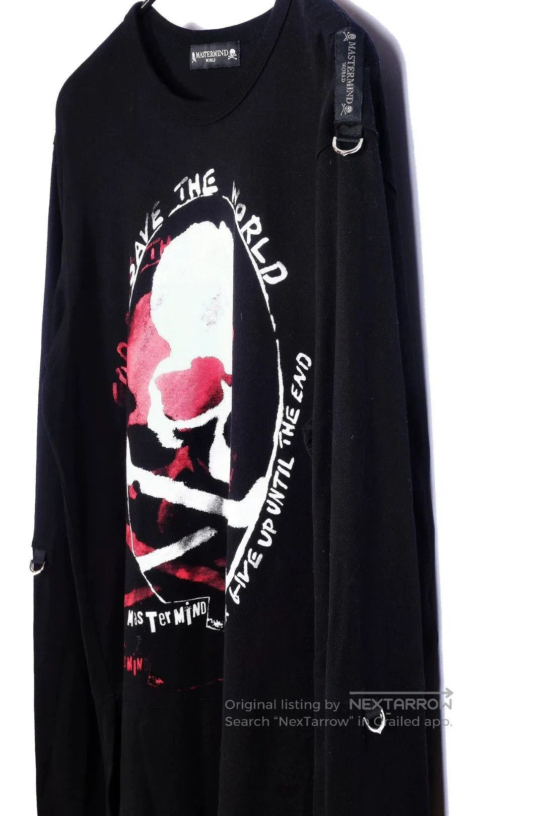 Mastermind Japan Black Long Sleeve Skull Graphic Shirt - Size M. Size US M / EU 48-50 / 2 - 6 Thumbnail