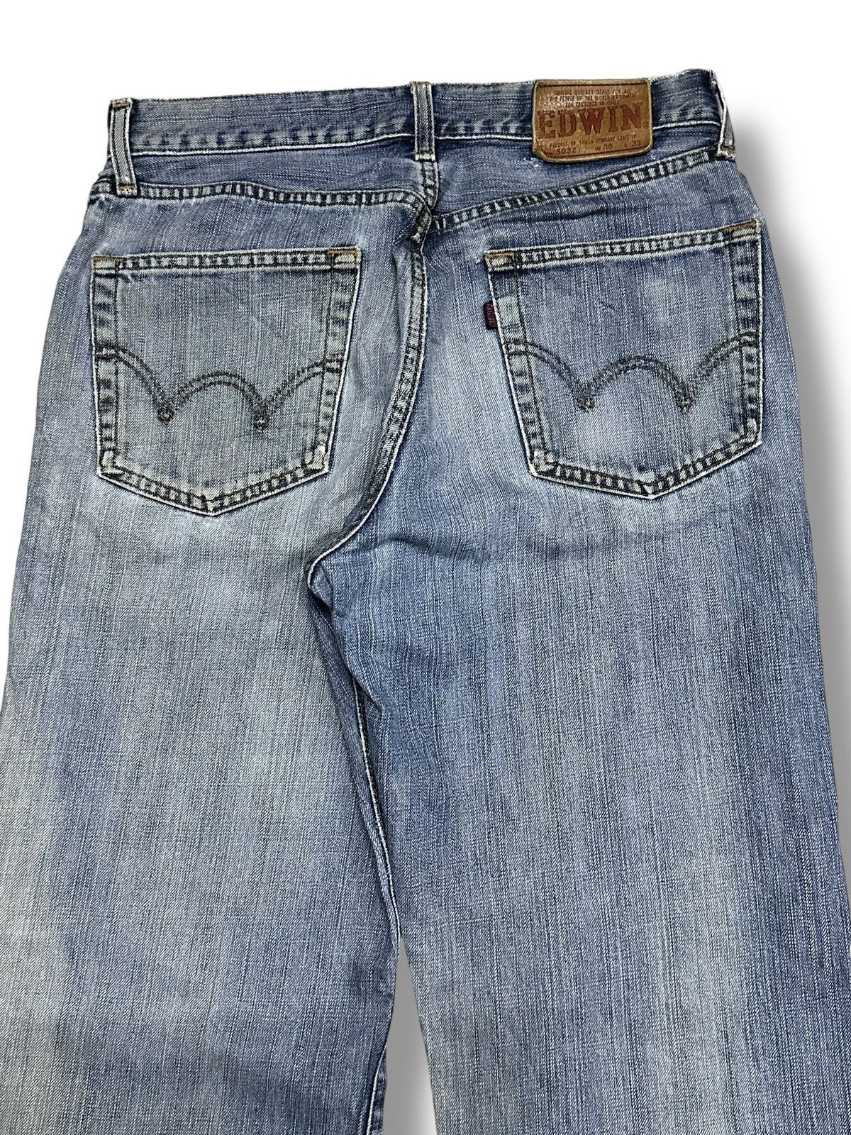 Edwin Vintage Edwin 503 Jean With Baggy Loose Style and Faded Wash Size US 30 / EU 46 - 6 Thumbnail
