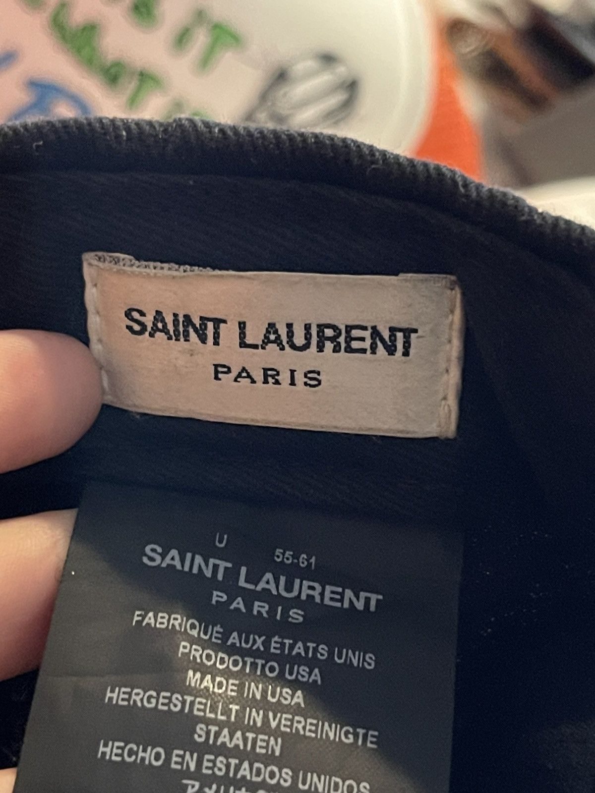 Saint Laurent Paris F/W16 Saint Laurent Hat Size ONE SIZE - 5 Thumbnail
