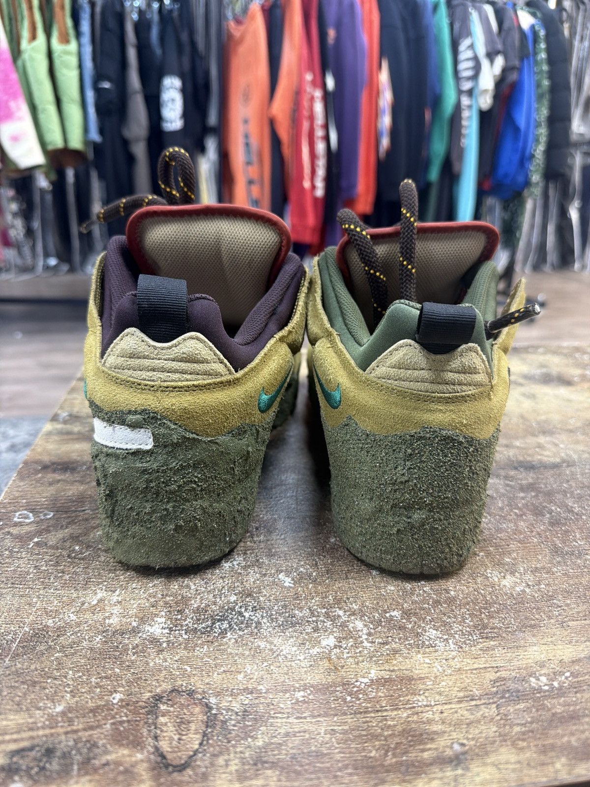 Cactus Plant Flea Market × Nike Nike x cactus plant flea market flea I mossy green Size US 12 / EU 45 - 5 Thumbnail