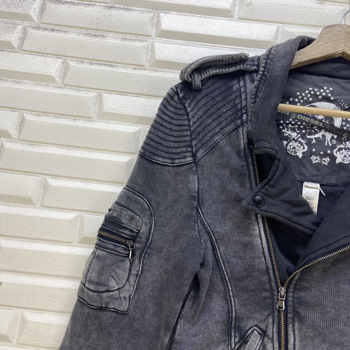 Diesel Diesel Biker Style Jacket Size XS / US 0-2 / IT 36-38 - 6 Thumbnail