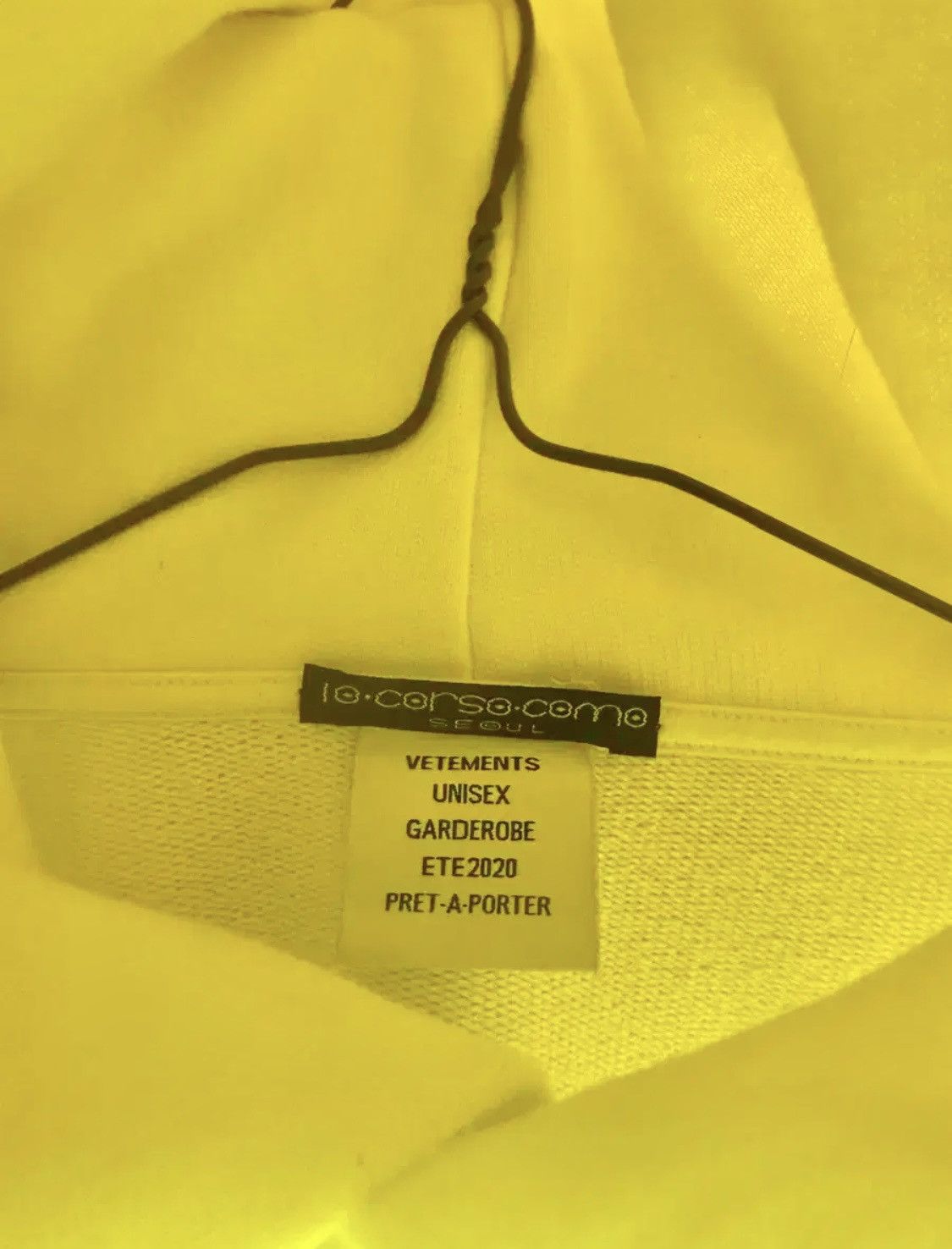 Vetements Vetements Logo Hoodie Size US S / EU 44-46 / 1 - 5 Thumbnail