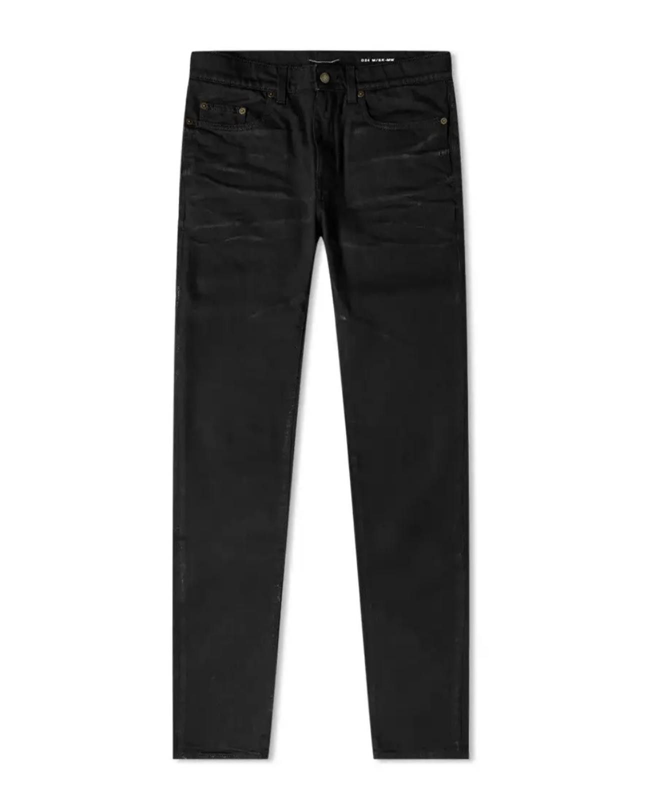 Saint Laurent Coated Jeans | Grailed