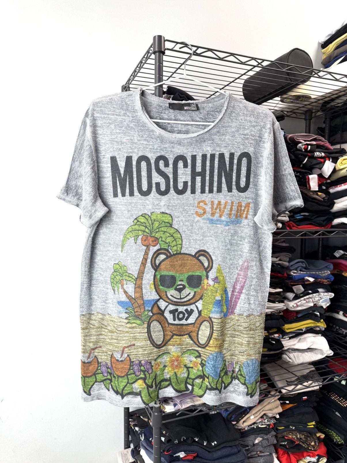 Vintage Love Moschino Teddy Bear T Shirt