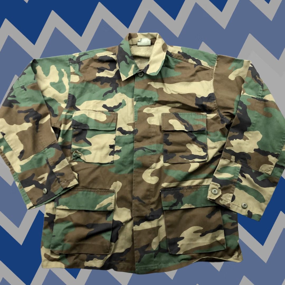 Rothco Jacket Medium Regular Military Tactical Woodland Ultra Force Bdu Mens Green, Men's