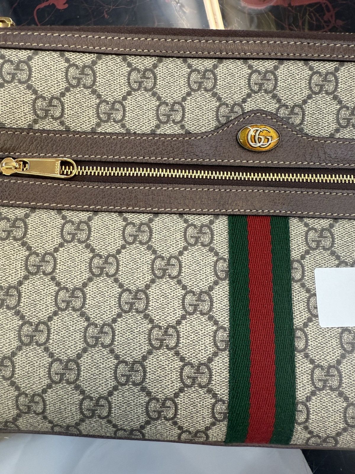 Gucci Gucci Ophidia Patent leather clutch bag Size ONE SIZE - 2 Thumbnail
