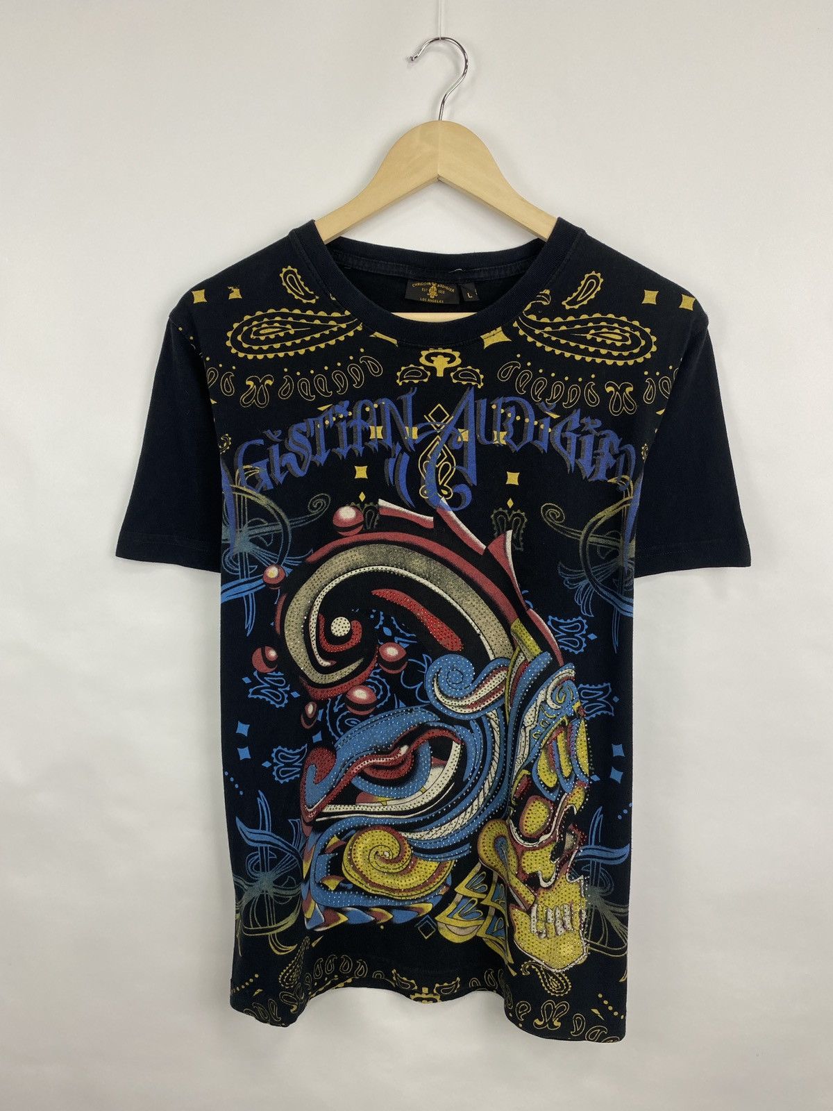 Christian Audigier 🇺🇸💀 Vintage 90s ED Hardy Death or Glory Christian Audigier Size US M / EU 48-50 / 2 - 3 Thumbnail