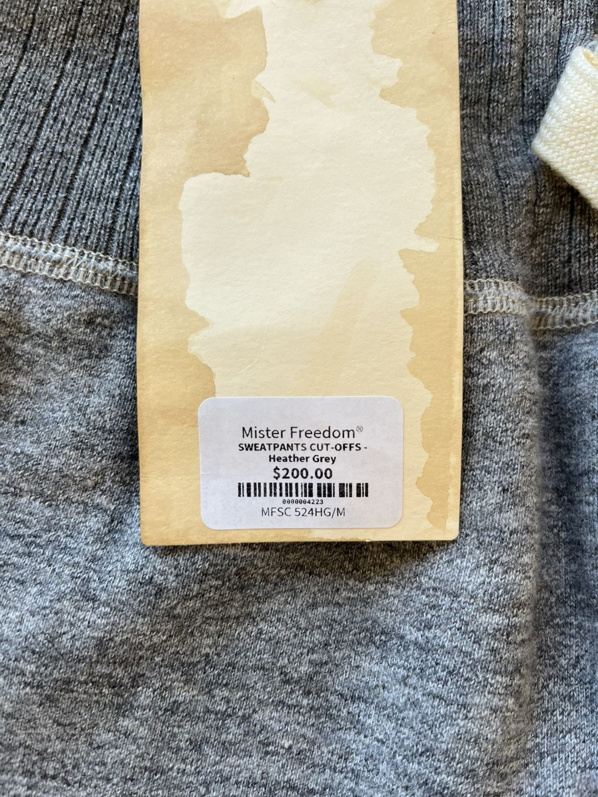 Mister Freedom Sweatpants Cut-Offs (Sweatshorts) Size US 31 - 5 Thumbnail