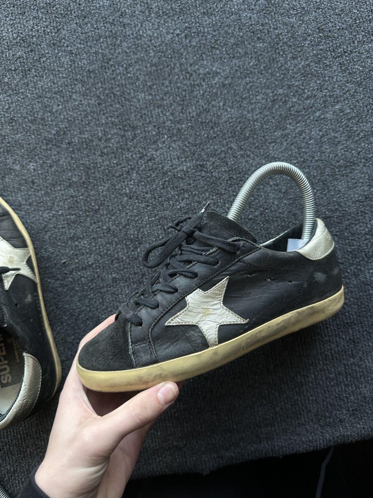 Golden Goose GOLDEN GOOSE 🚨 RARE SUPERSTAR BIG LOGO DIRTY SHOES WMN Size US 6 / IT 36 - 18 Thumbnail