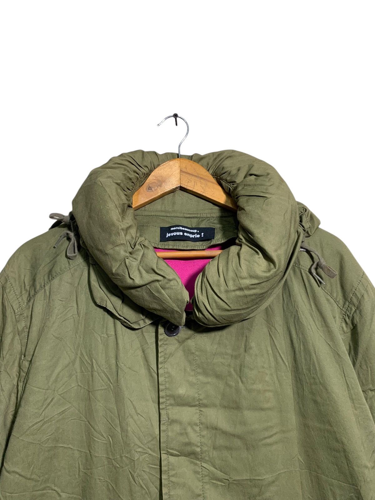 Issey Miyake × mercibeaucoup 🔥MERCIBEAUCOUP ISSEY MIYAKE GREEN PARKA JACKETS Size US M / EU 48-50 / 2 - 4 Thumbnail