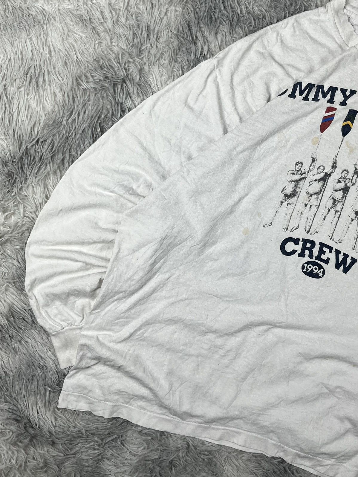 Tommy Hilfiger Vintage Tommy Hilfiger Long sleeve T-shirt Size US L / EU 52-54 / 3 - 4 Thumbnail