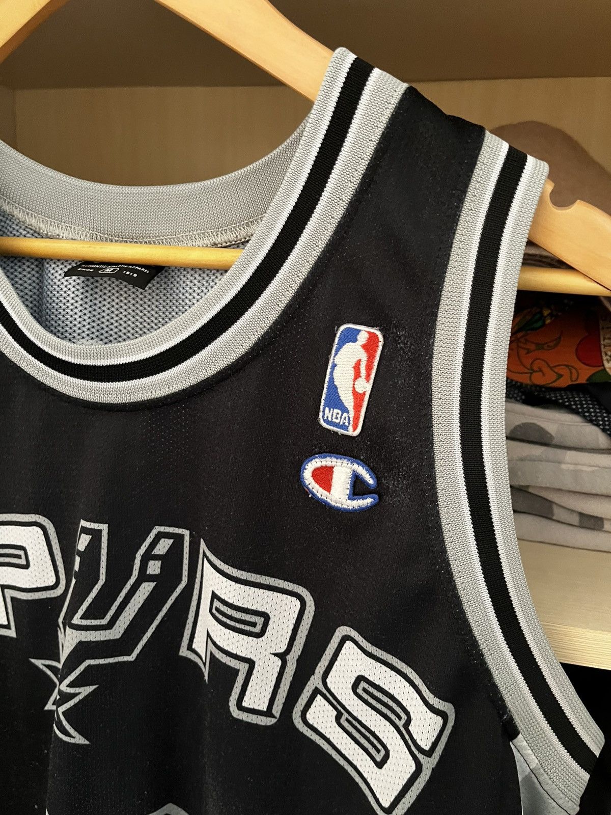 Champion Tony Parker #9 San Antonio Spurs NBA Basketball Jersey Size US M / EU 48-50 / 2 - 4 Thumbnail
