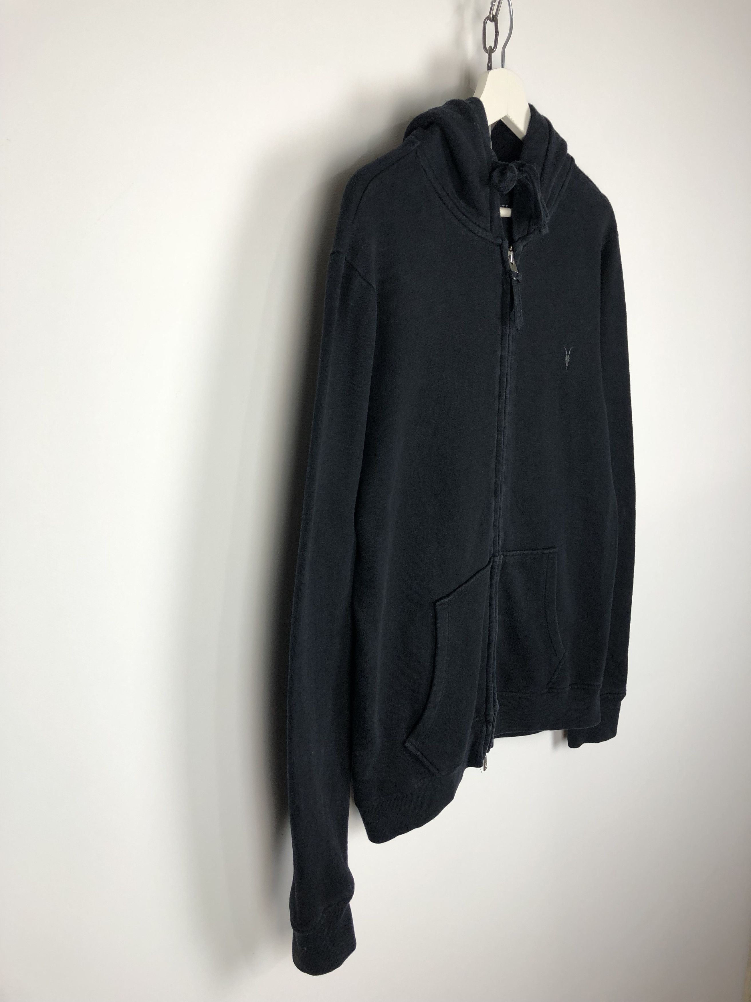 Allsaints Allsaints Zip Hoodie Wilde Hoody Dark Blue size M Size US M / EU 48-50 / 2 - 5 Thumbnail