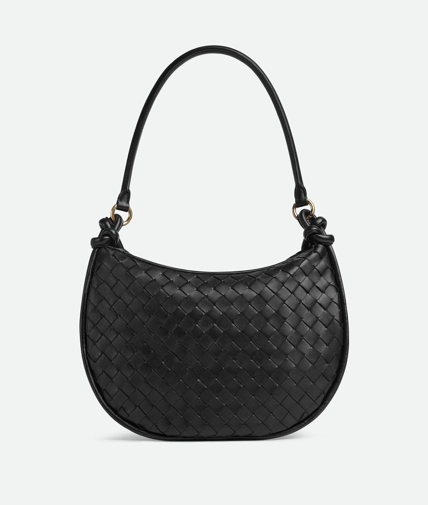 Bottega Veneta o1lf3ng10525 Size: OS / Medium Gemelli Bag in Black Size ONE SIZE - 5 Thumbnail