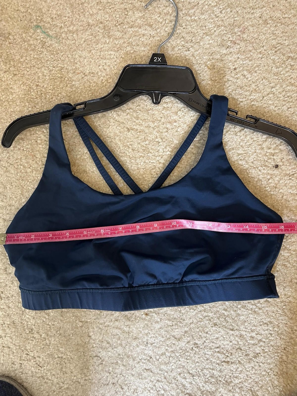 Designer Lululemon Energy Bra Sz12 No Padding Size ONE SIZE - 5 Thumbnail