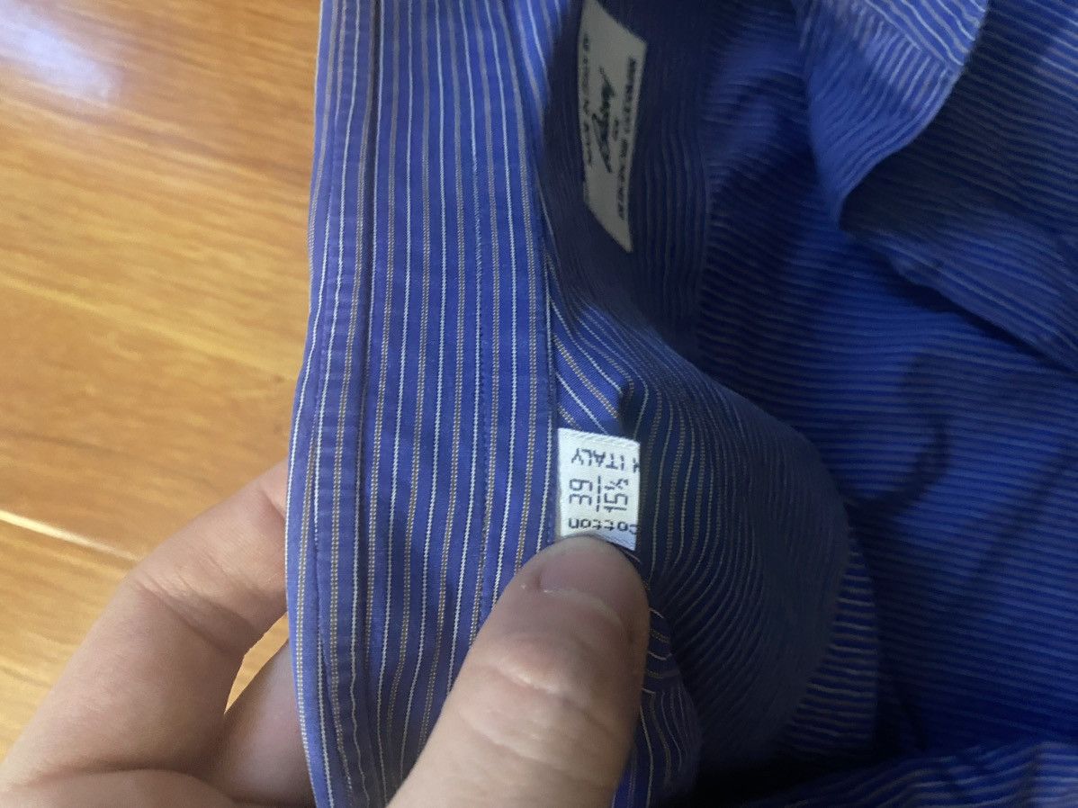 Brioni Brioni Blue Button Up Size US M / EU 48-50 / 2 - 3 Thumbnail