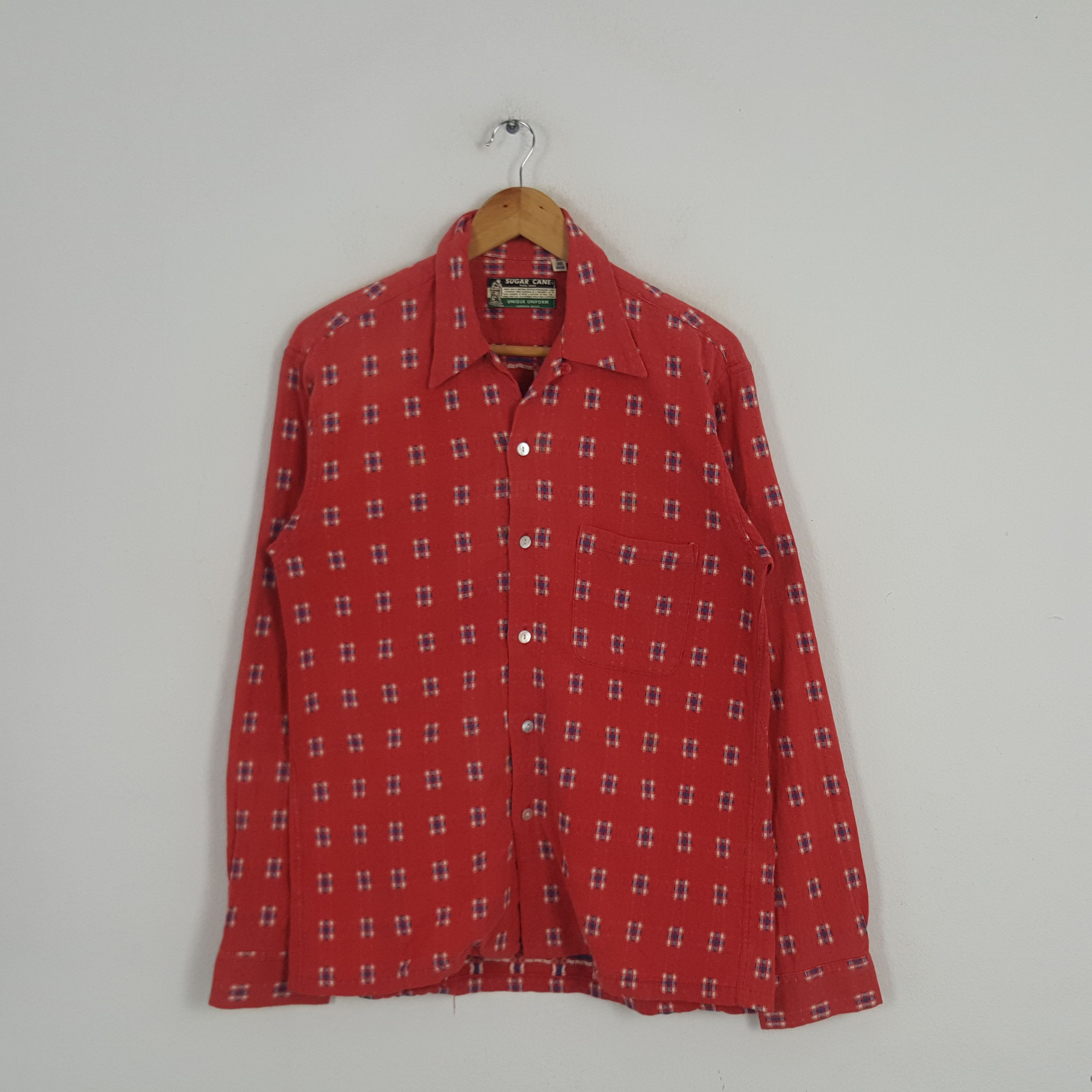 Japanese Brand × Sugar Cane × Vintage Vintage Sugar Cane Japanese Brand Retro Shirt Button Up Size US L / EU 52-54 / 3 - 1 Thumbnail