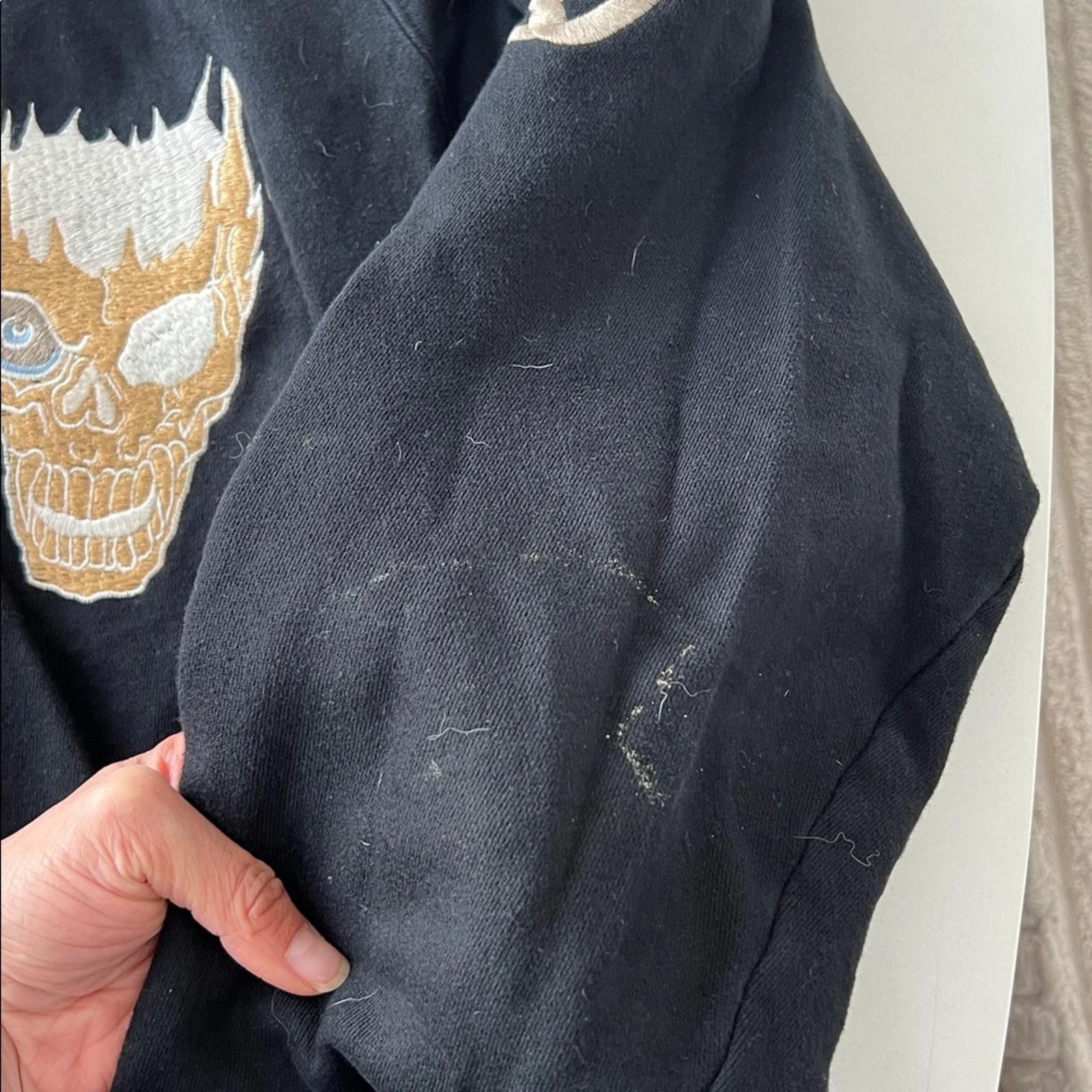 Other Orient Express Skull Sukajan Vintage Japanese Bomber Jacket Size US XL / EU 56 / 4 - 8 Thumbnail