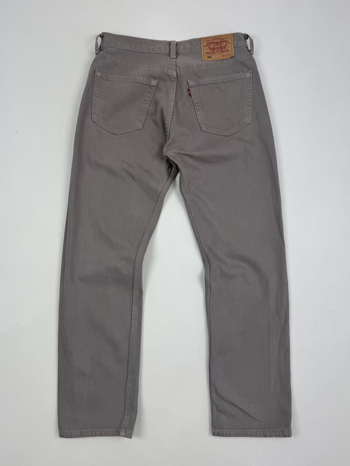 Levi's 1990’s Faded Vintage Levi’s 501 Gray Jeans Pants Size US 32 / EU 48 - 11 Thumbnail