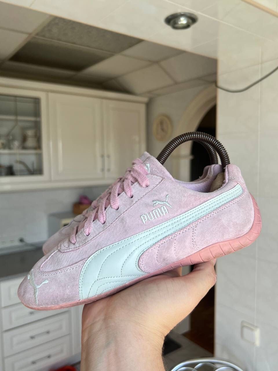 Japanese Brand × Puma × Vintage Y2K Vintage Puma Speedcat Low Top Suede Trainers Sneakers Size US 5 / EU 37 - 3 Thumbnail