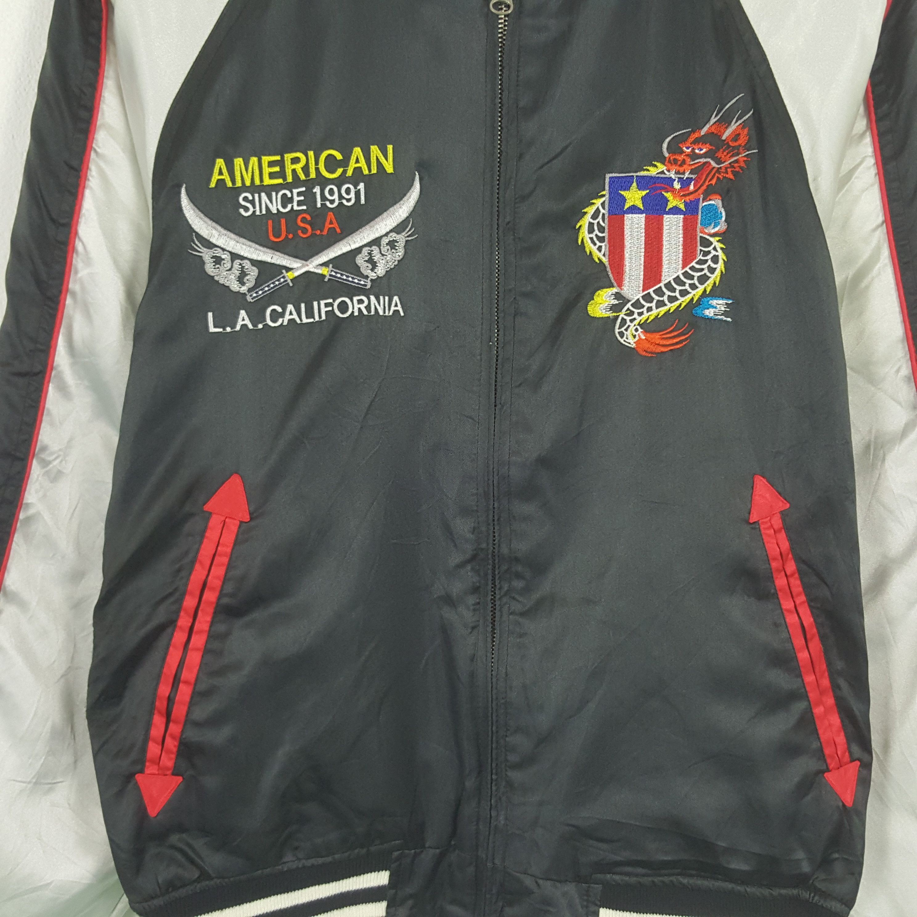 Vintage Vintage Sukajan Shoot One American Los Angeles Jacket Size US M / EU 48-50 / 2 - 4 Thumbnail