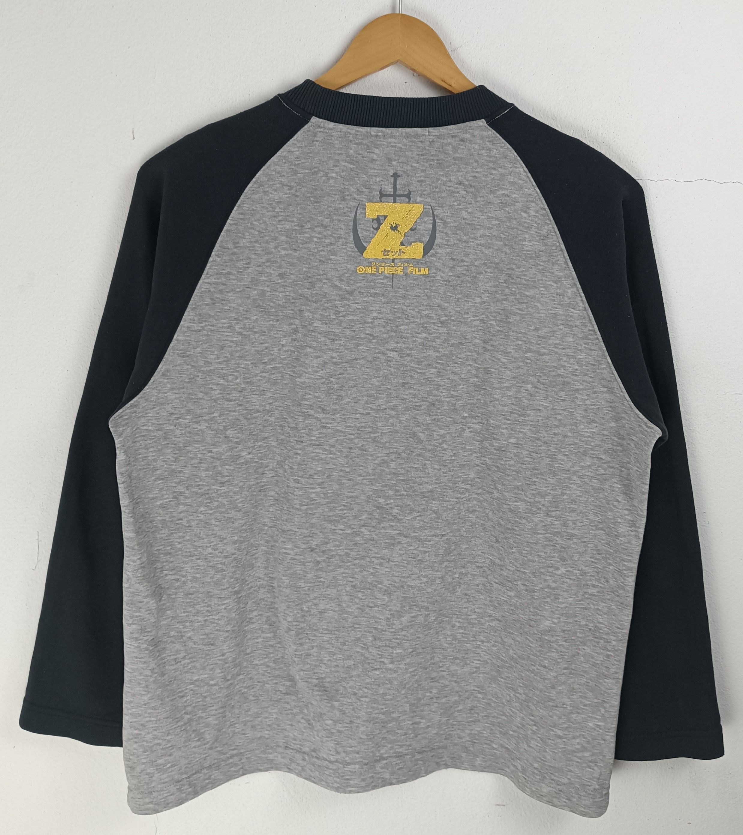 Anime VINTAGE ONE PIECE FILM Z LINEUP SWEATSHIRT VERY RARE ANIME Size US L / EU 52-54 / 3 - 4 Thumbnail