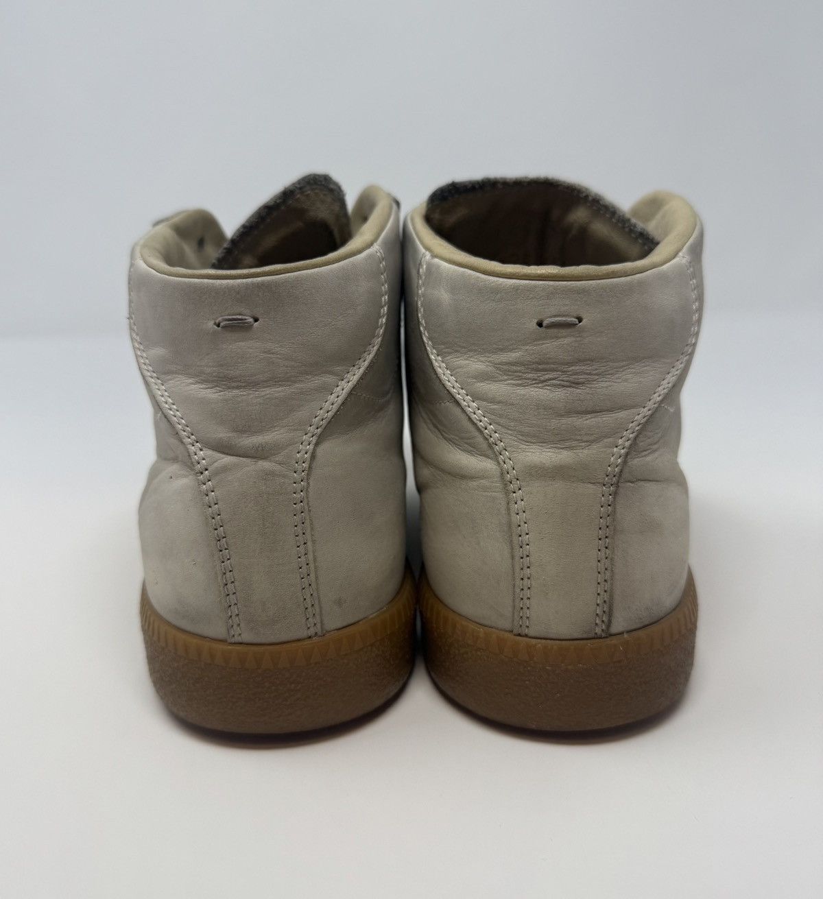 Maison Margiela Maison Margiela Replica Paint Splatter GAT High Top Sneaker Size US 7 / EU 40 - 5 Thumbnail