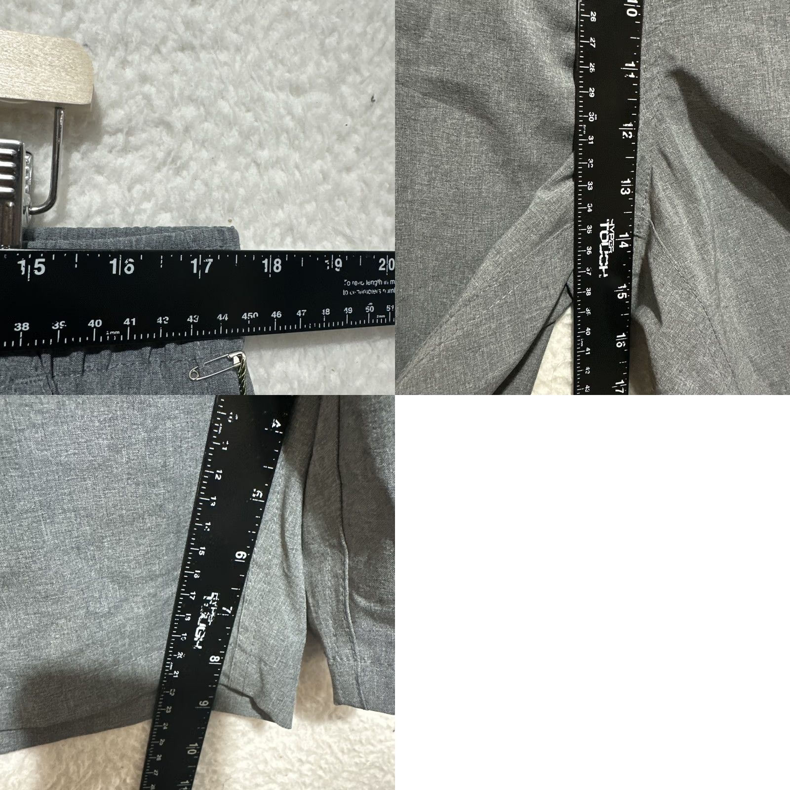 Vintage Rorie Whelan Golf Shorts Men 36 Gray Comfort Stretch NWT Chino Lightweight Quick Dry Breathable Casual Travel Size US 36 / EU 52 - 9 Thumbnail